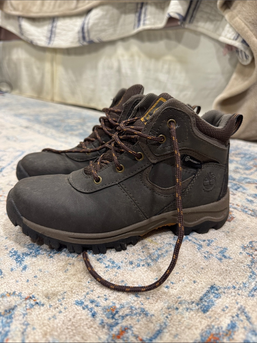 Timberland Brown Waterproof Leather Hiker Boots